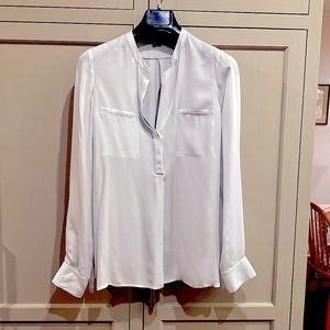 Vince Pale Blue 100% silk blouse